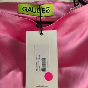 Gauge81 Pink Mini Skirt